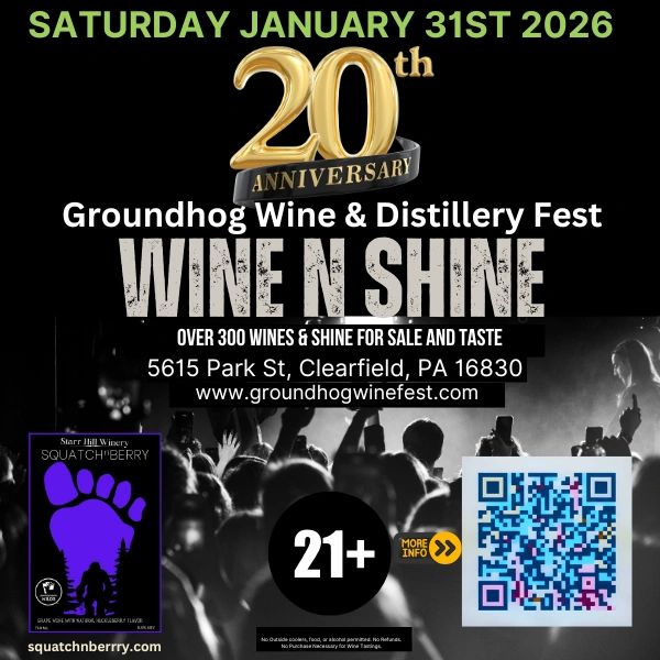 Wine N Shine Fest 2026 – 20th Anniversary